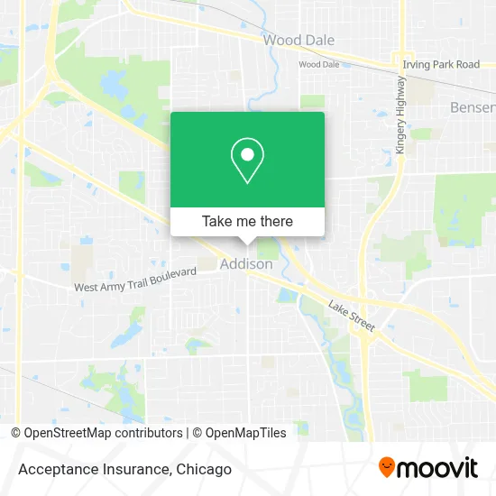 Acceptance Insurance map