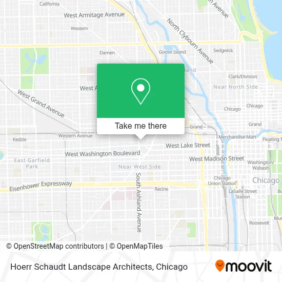 Hoerr Schaudt Landscape Architects map