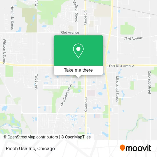 Ricoh Usa Inc map