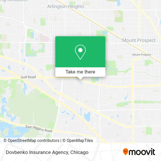Dovbenko Insurance Agency map