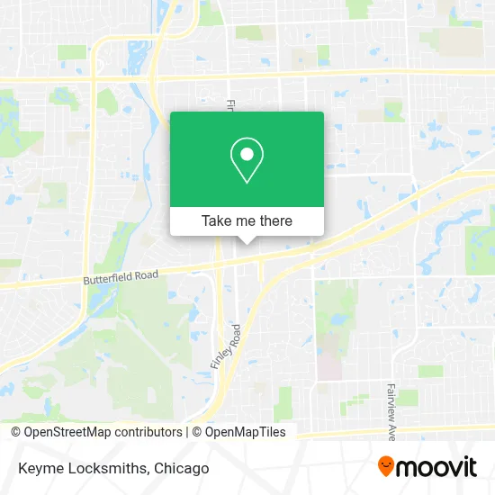 Keyme Locksmiths map