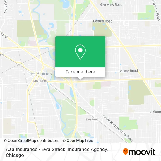 Aaa Insurance - Ewa Siracki Insurance Agency map