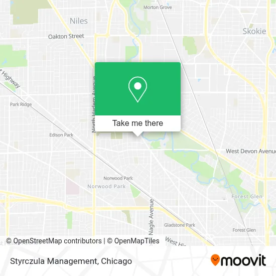 Styrczula Management map