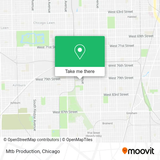 Mtb Production map