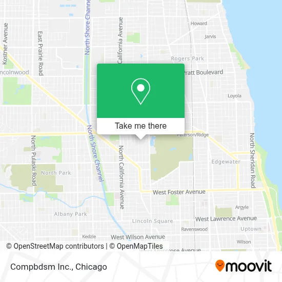 Compbdsm Inc. map