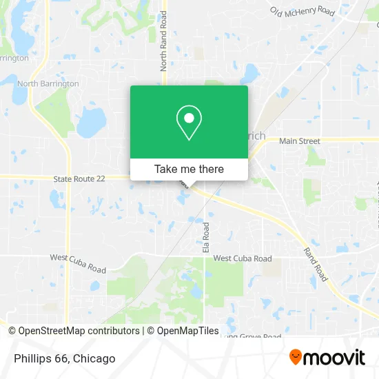Phillips 66 map