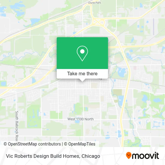 Vic Roberts Design Build Homes map