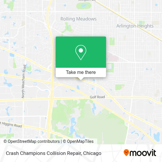 Crash Champions Collision Repair map