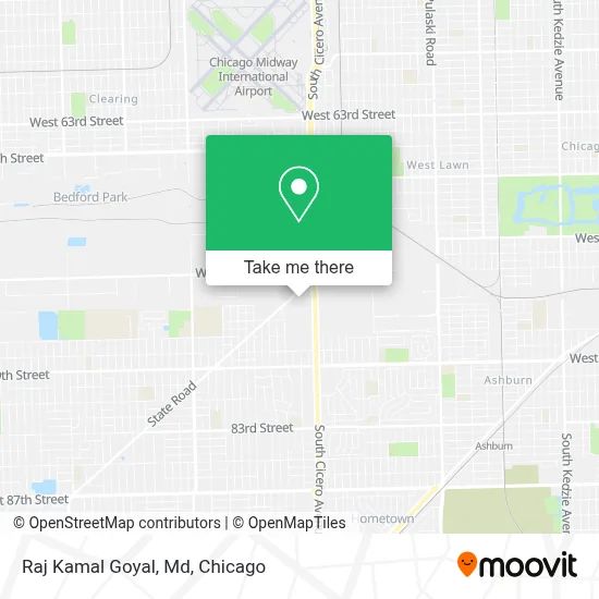 Raj Kamal Goyal, Md map