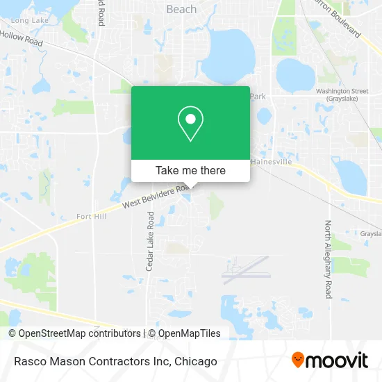 Rasco Mason Contractors Inc map