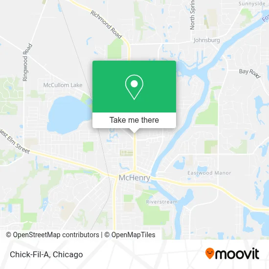 Chick-Fil-A map