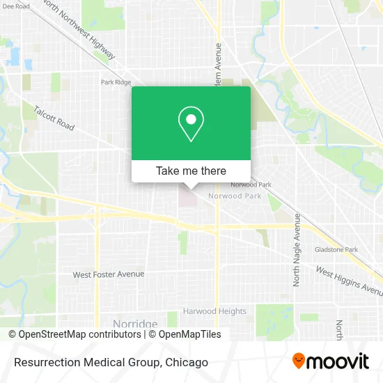 Resurrection Medical Group map
