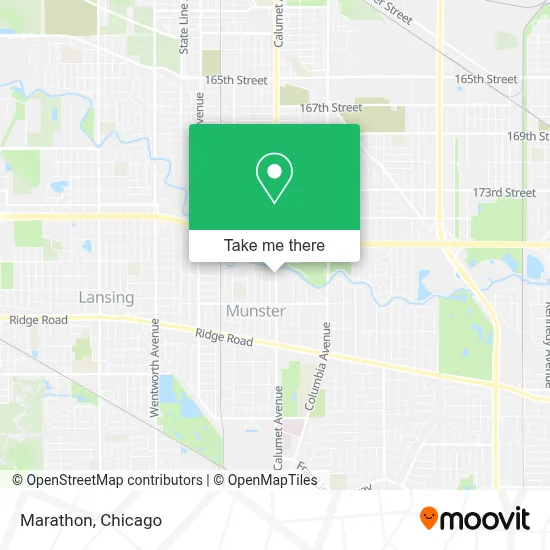 Marathon map