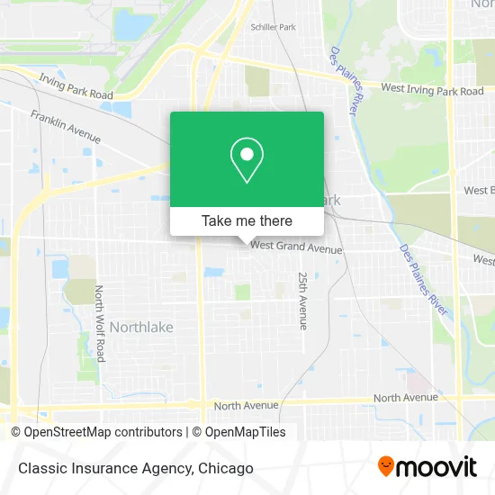 Classic Insurance Agency map
