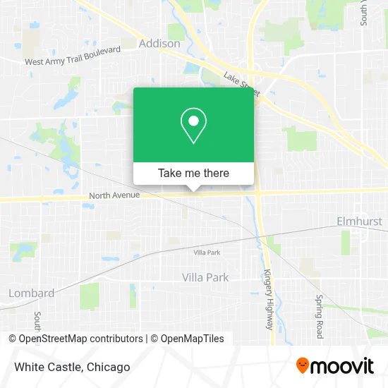 White Castle map