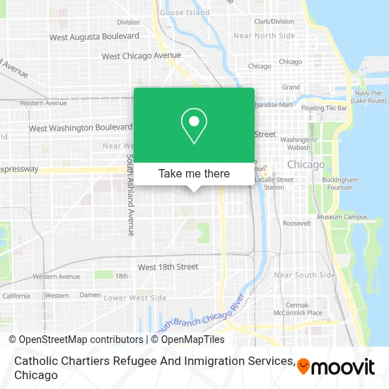 Catholic Chartiers Refugee And Inmigration Services map
