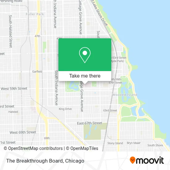 The Breakthrough Board map