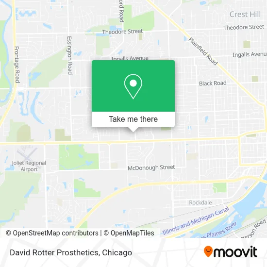 David Rotter Prosthetics map