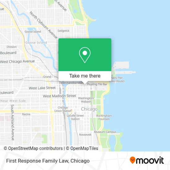 First Response Family Law map