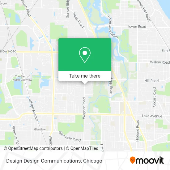 Design Design Communications map