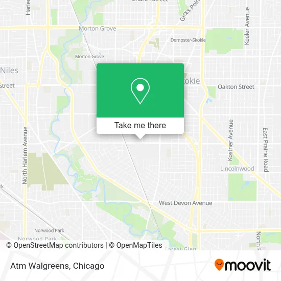 Atm Walgreens map