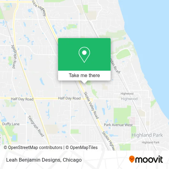 Leah Benjamin Designs map