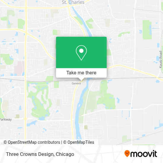 Three Crowns Design map