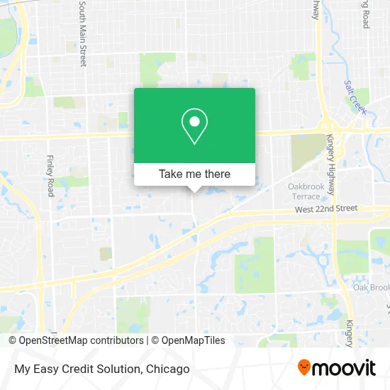 My Easy Credit Solution map