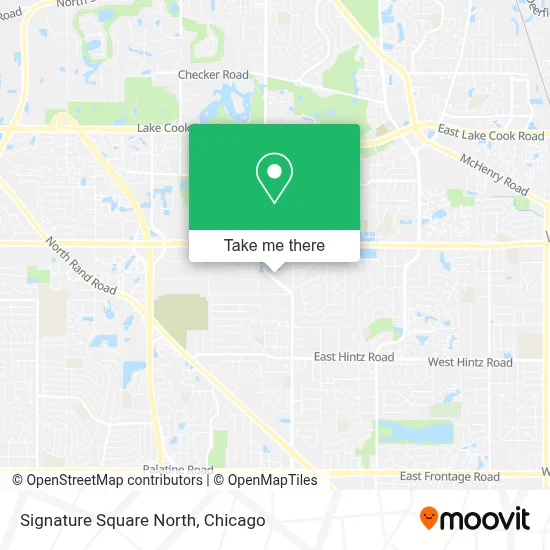 Signature Square North map
