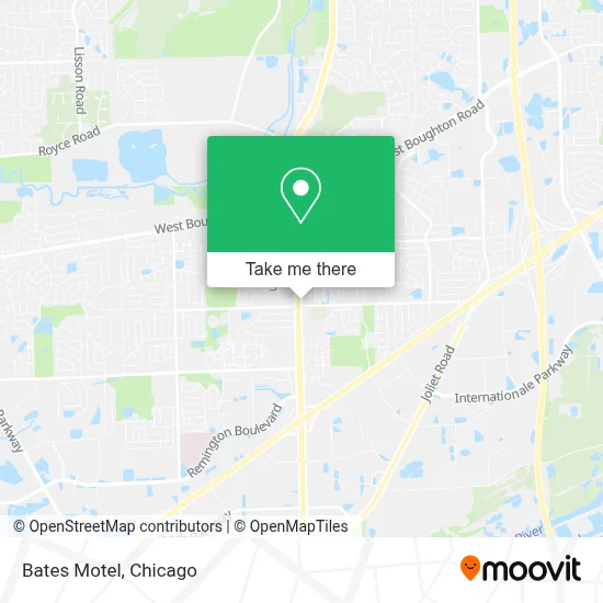 Bates Motel map