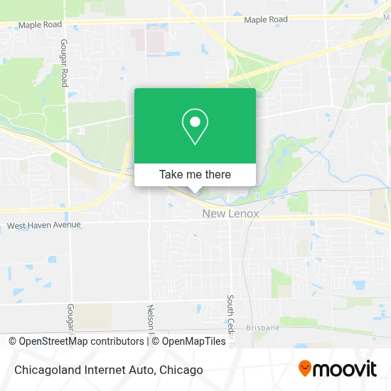 Chicagoland Internet Auto map