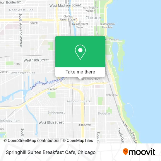 Springhill Suites Breakfast Cafe map