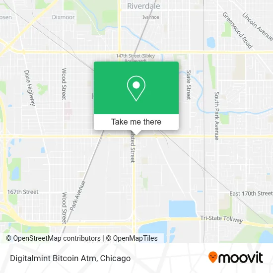 Digitalmint Bitcoin Atm map