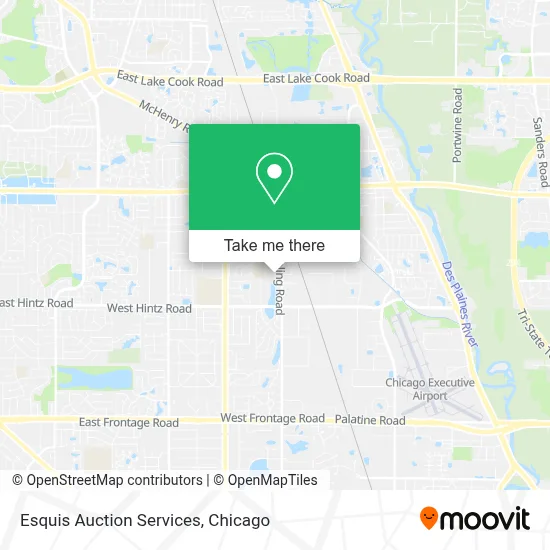 Esquis Auction Services map