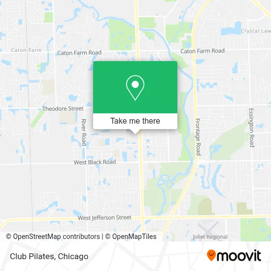 Club Pilates map