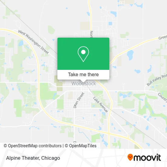 Alpine Theater map