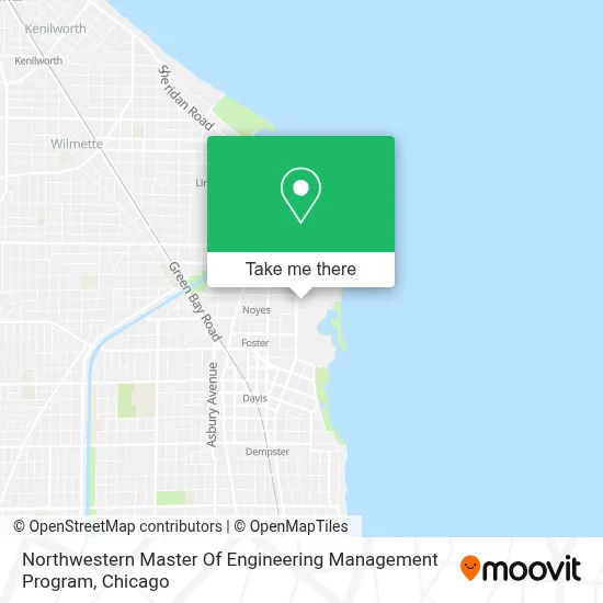 Northwestern Master Of Engineering Management Program map