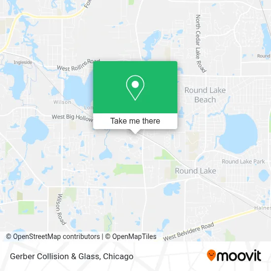 Gerber Collision & Glass map