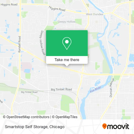 Smartstop Self Storage map