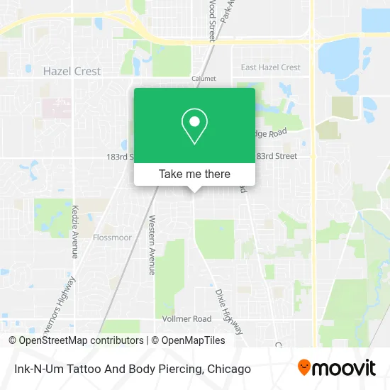 Ink-N-Um Tattoo And Body Piercing map