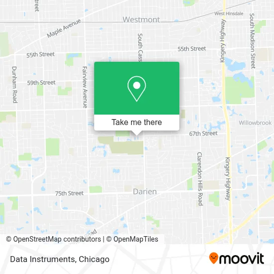 Data Instruments map