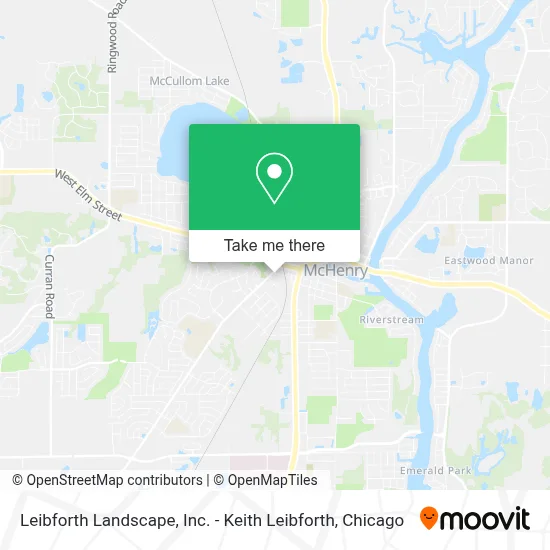 Leibforth Landscape, Inc. - Keith Leibforth map