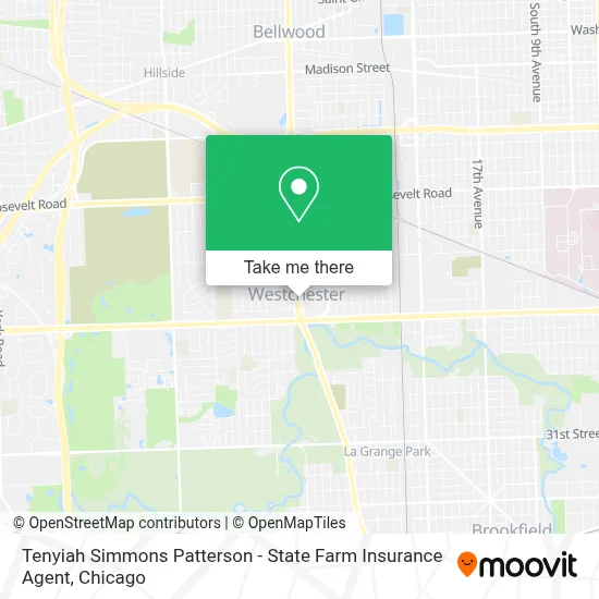 Tenyiah Simmons Patterson - State Farm Insurance Agent map
