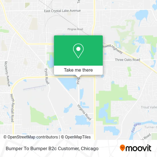 Bumper To Bumper B2c Customer map