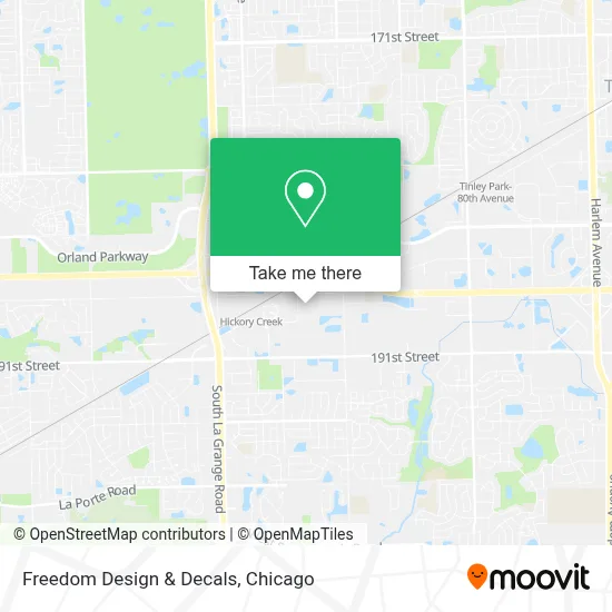 Freedom Design & Decals map