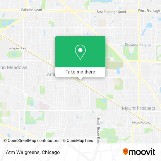 Atm Walgreens map