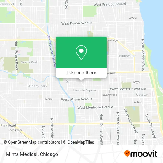 Mints Medical map