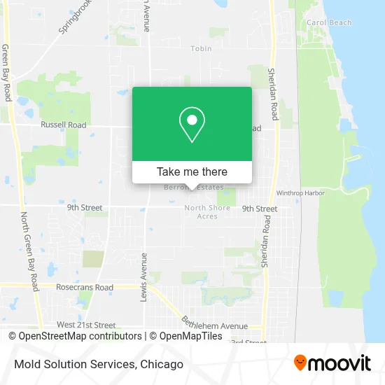 Mold Solution Services map