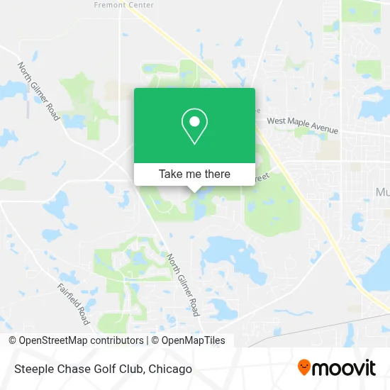 Steeple Chase Golf Club map