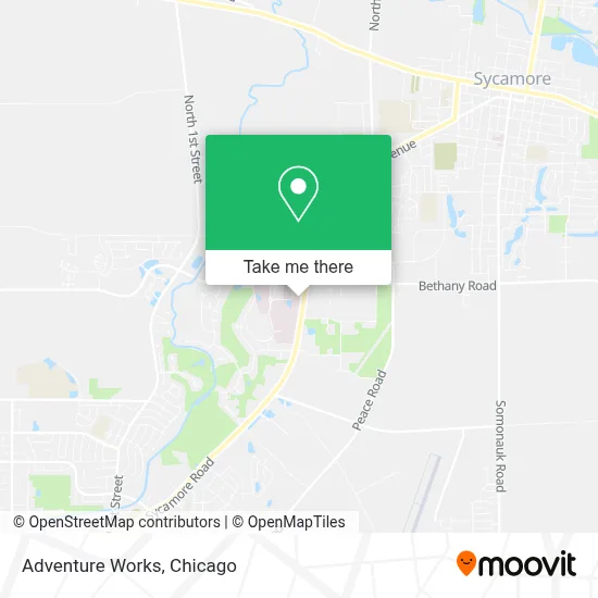 Adventure Works map